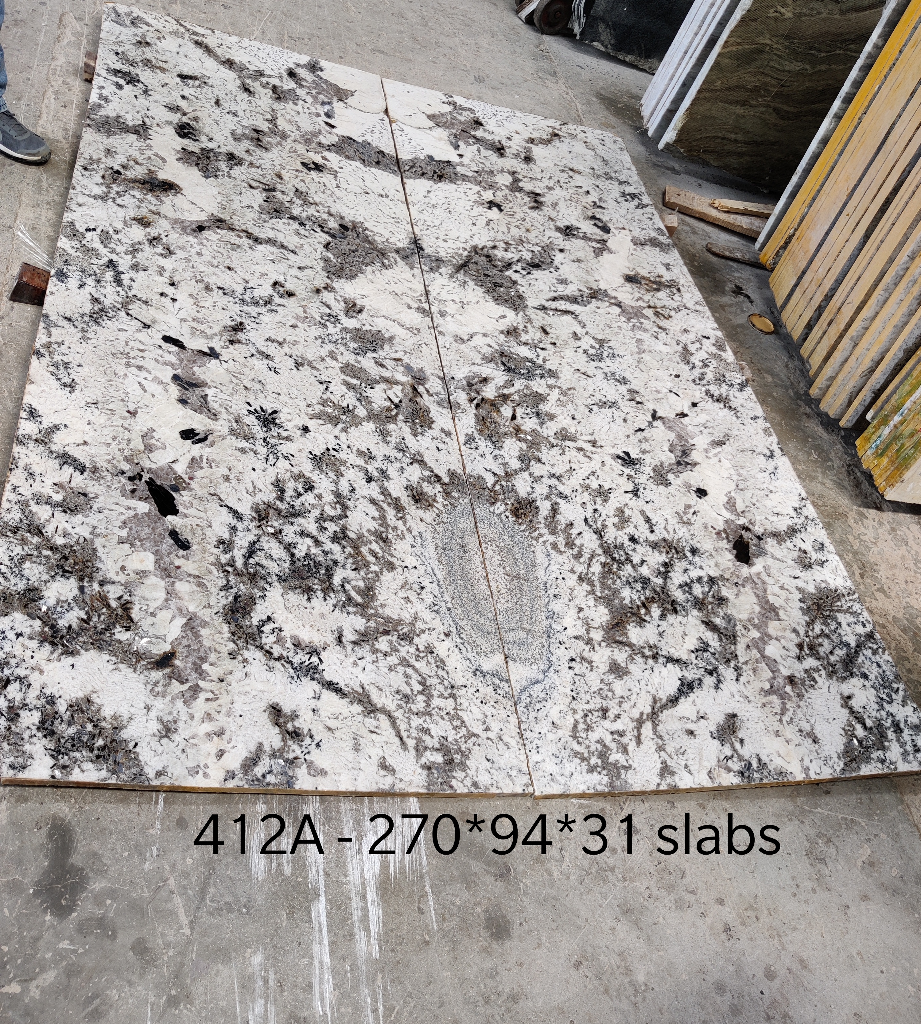 azul- White Granite products